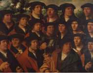 Jacobsz Dirck Group Portrait of the Amsterdam Shooting Corporation - Hermitage